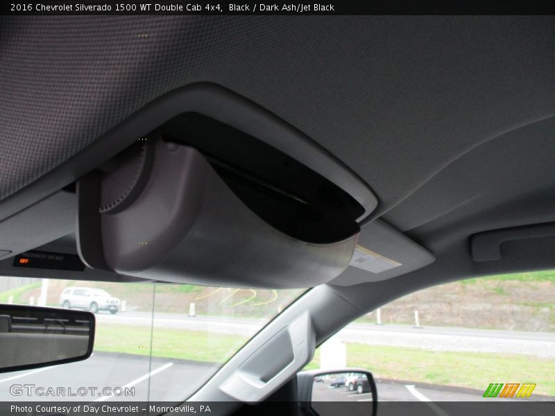 Black / Dark Ash/Jet Black 2016 Chevrolet Silverado 1500 WT Double Cab 4x4