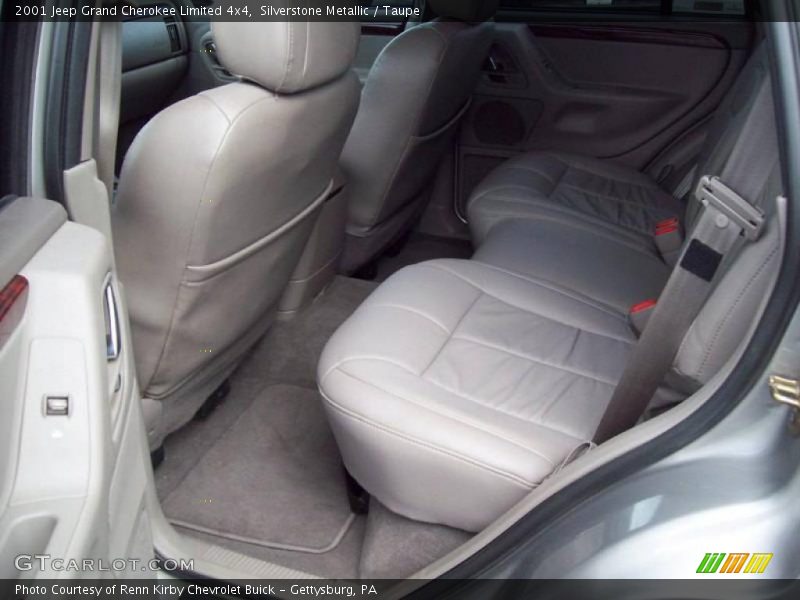 Silverstone Metallic / Taupe 2001 Jeep Grand Cherokee Limited 4x4