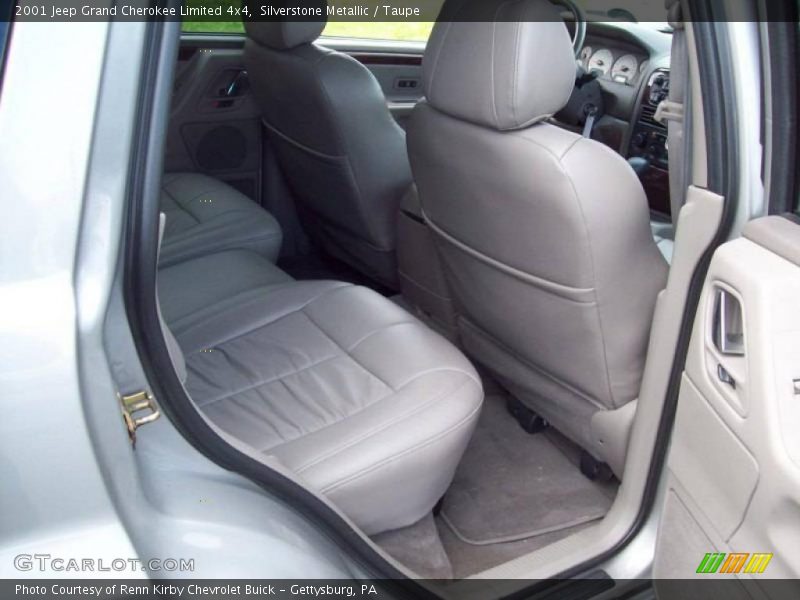Silverstone Metallic / Taupe 2001 Jeep Grand Cherokee Limited 4x4