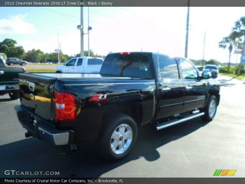 Black / Ebony 2013 Chevrolet Silverado 1500 LT Crew Cab