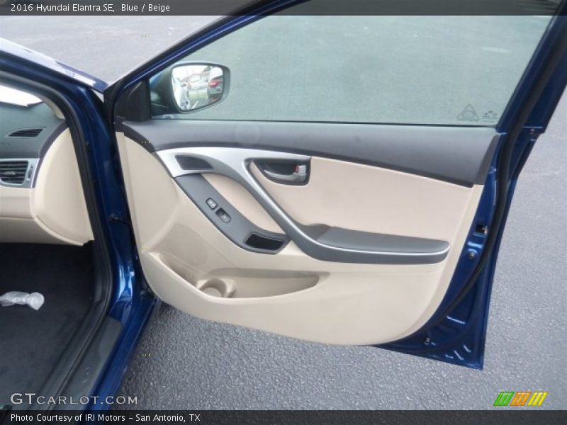 Blue / Beige 2016 Hyundai Elantra SE