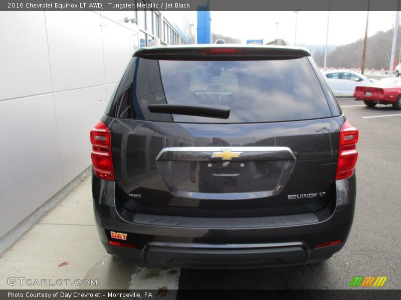 Tungsten Metallic / Jet Black 2016 Chevrolet Equinox LT AWD