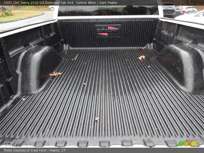 Summit White / Dark Pewter 2003 GMC Sierra 1500 SLE Extended Cab 4x4