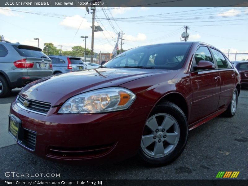Red Jewel Tintcoat / Ebony 2010 Chevrolet Impala LT