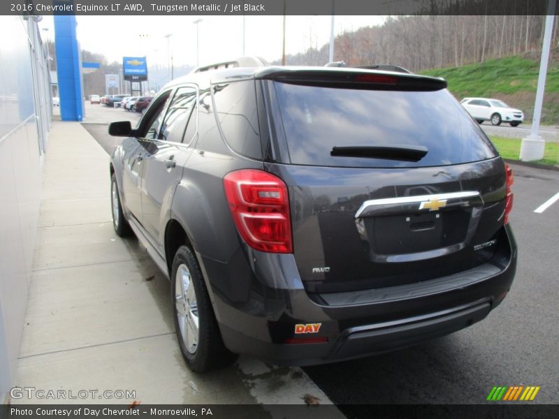 Tungsten Metallic / Jet Black 2016 Chevrolet Equinox LT AWD