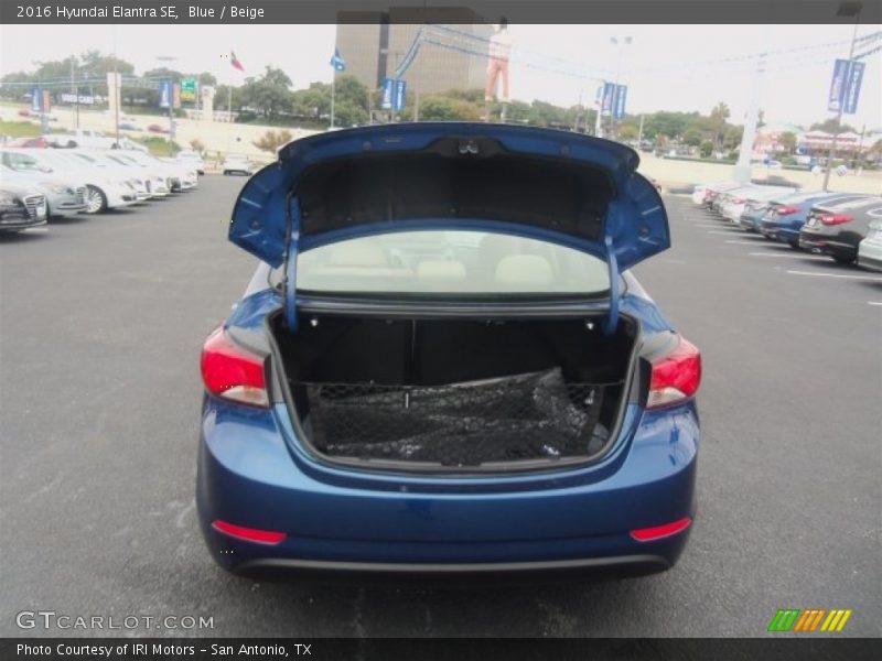 Blue / Beige 2016 Hyundai Elantra SE