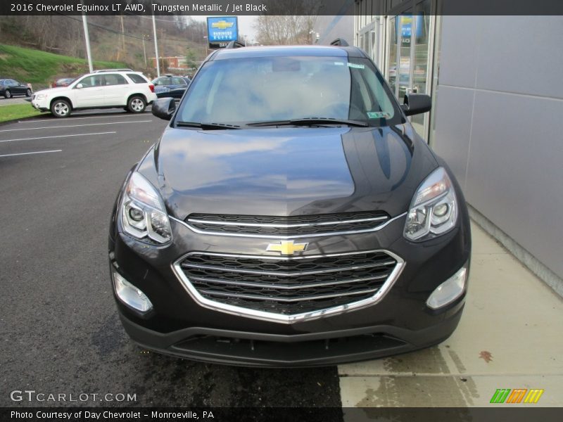 Tungsten Metallic / Jet Black 2016 Chevrolet Equinox LT AWD