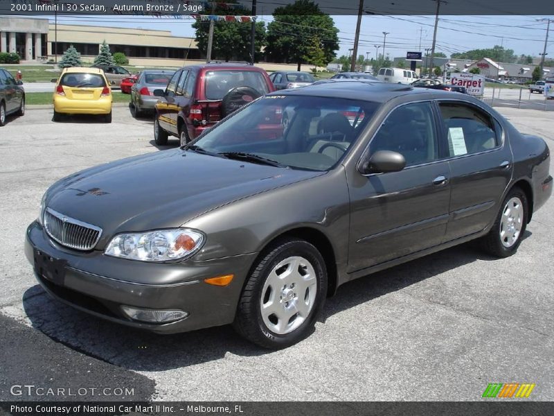 Autumn Bronze / Sage 2001 Infiniti I 30 Sedan