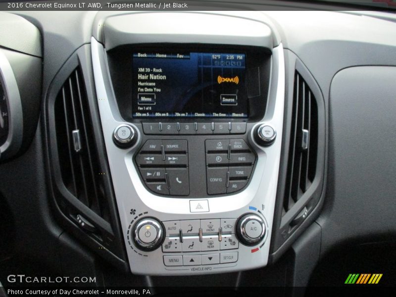 Tungsten Metallic / Jet Black 2016 Chevrolet Equinox LT AWD