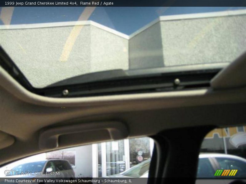 Flame Red / Agate 1999 Jeep Grand Cherokee Limited 4x4