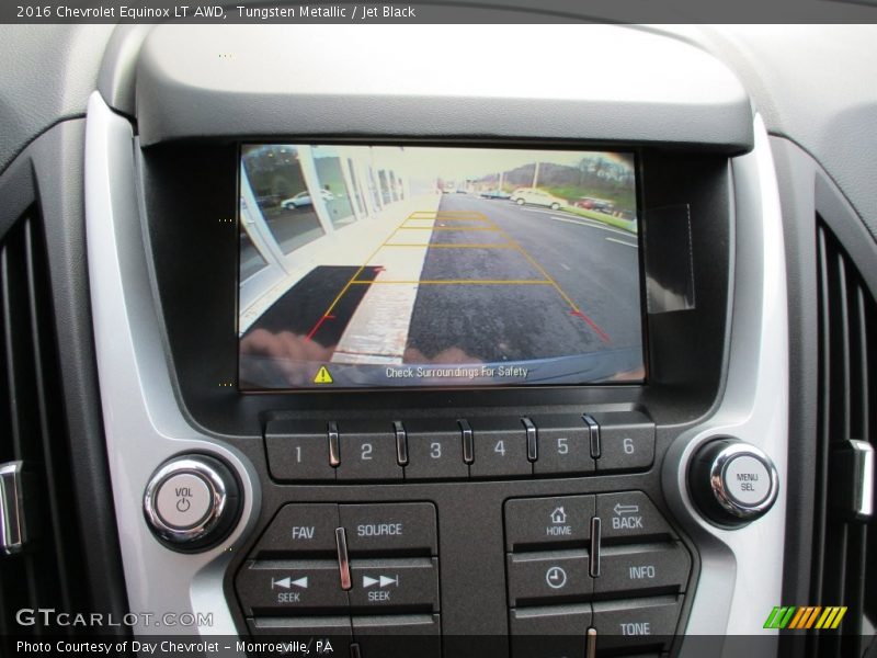 Tungsten Metallic / Jet Black 2016 Chevrolet Equinox LT AWD