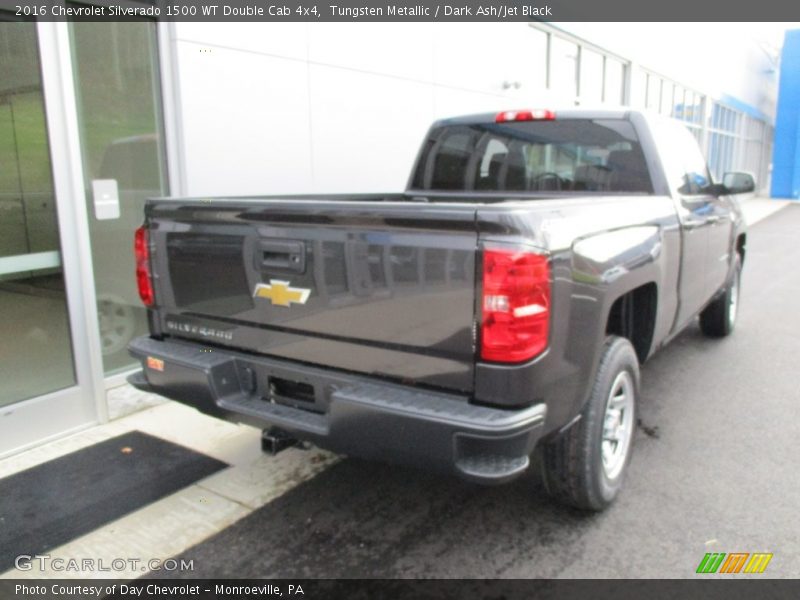 Tungsten Metallic / Dark Ash/Jet Black 2016 Chevrolet Silverado 1500 WT Double Cab 4x4