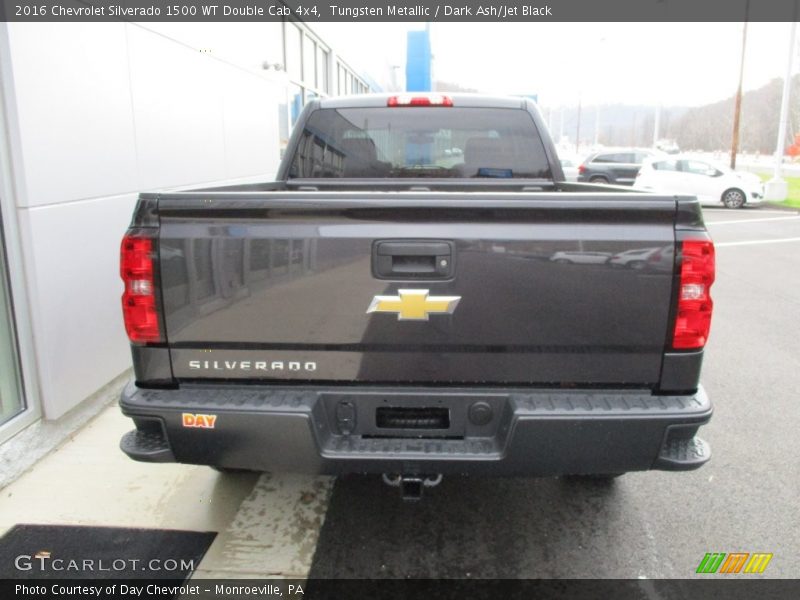 Tungsten Metallic / Dark Ash/Jet Black 2016 Chevrolet Silverado 1500 WT Double Cab 4x4