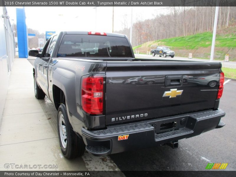 Tungsten Metallic / Dark Ash/Jet Black 2016 Chevrolet Silverado 1500 WT Double Cab 4x4
