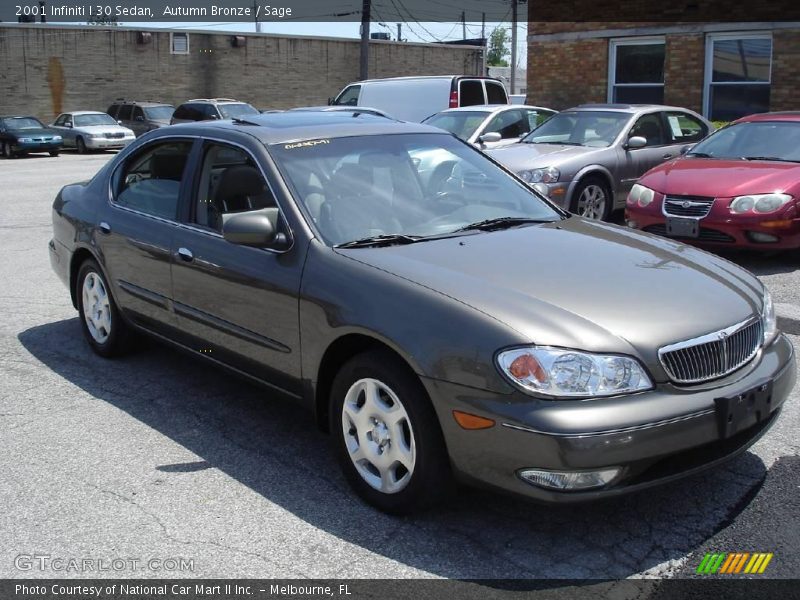 Autumn Bronze / Sage 2001 Infiniti I 30 Sedan