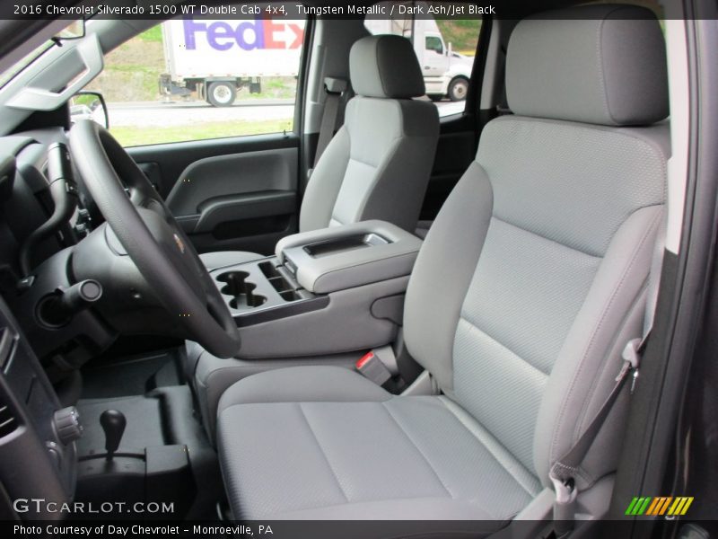 Tungsten Metallic / Dark Ash/Jet Black 2016 Chevrolet Silverado 1500 WT Double Cab 4x4