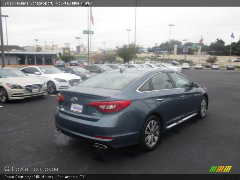 Nouveau Blue / Gray 2016 Hyundai Sonata Sport