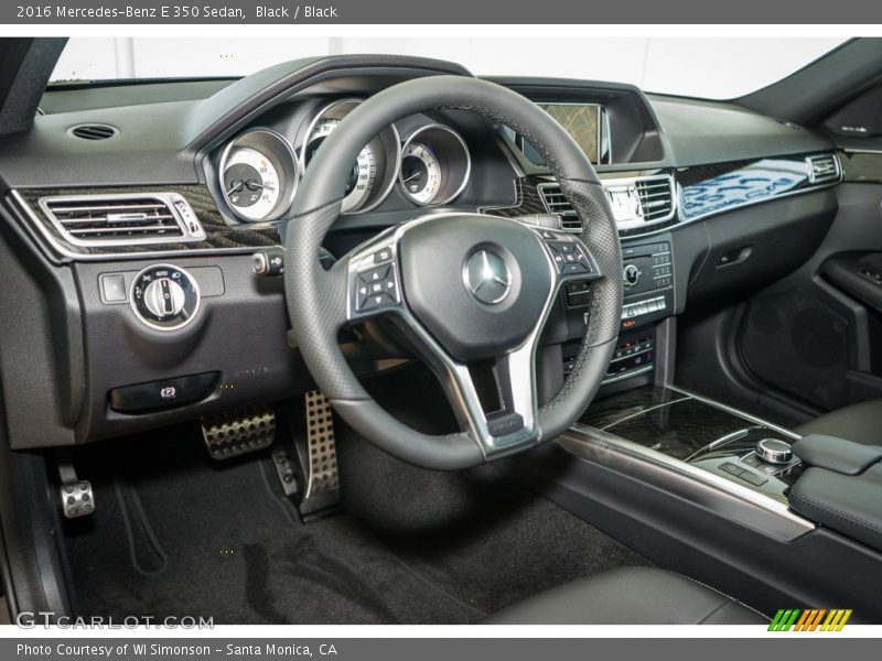 Black / Black 2016 Mercedes-Benz E 350 Sedan