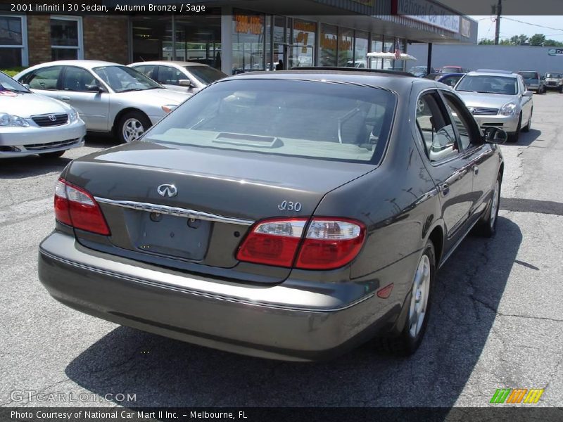 Autumn Bronze / Sage 2001 Infiniti I 30 Sedan
