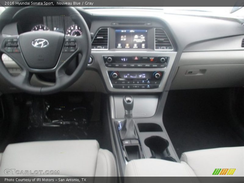 Nouveau Blue / Gray 2016 Hyundai Sonata Sport