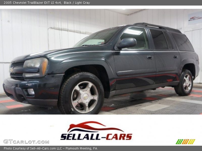 Black / Light Gray 2005 Chevrolet TrailBlazer EXT LS 4x4