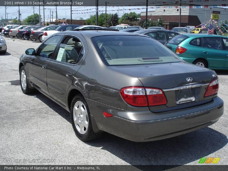 Autumn Bronze / Sage 2001 Infiniti I 30 Sedan