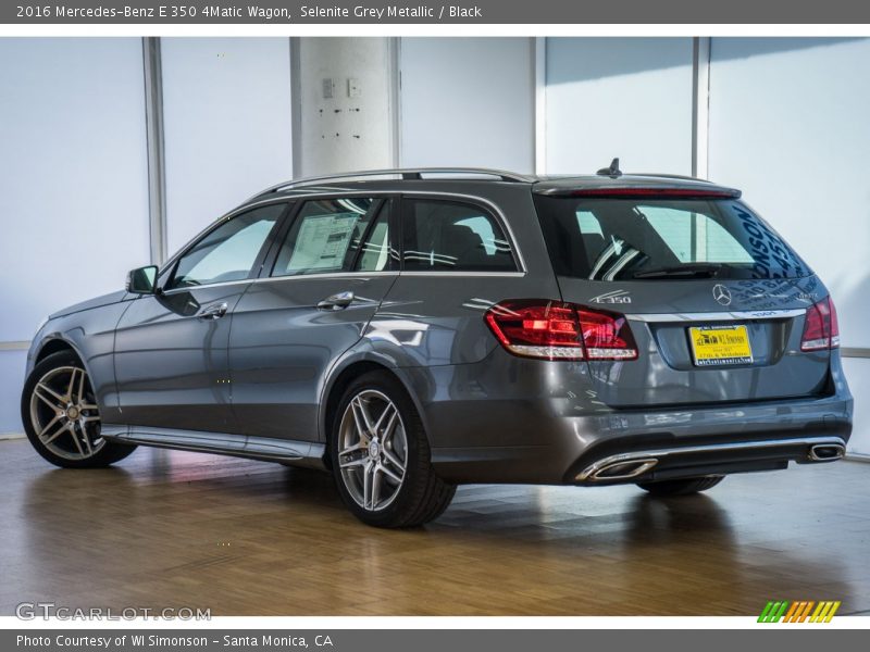 Selenite Grey Metallic / Black 2016 Mercedes-Benz E 350 4Matic Wagon