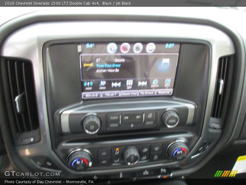 Black / Jet Black 2016 Chevrolet Silverado 1500 LTZ Double Cab 4x4