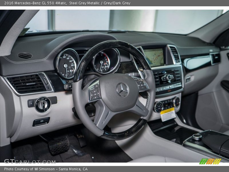 Grey/Dark Grey Interior - 2016 GL 550 4Matic 