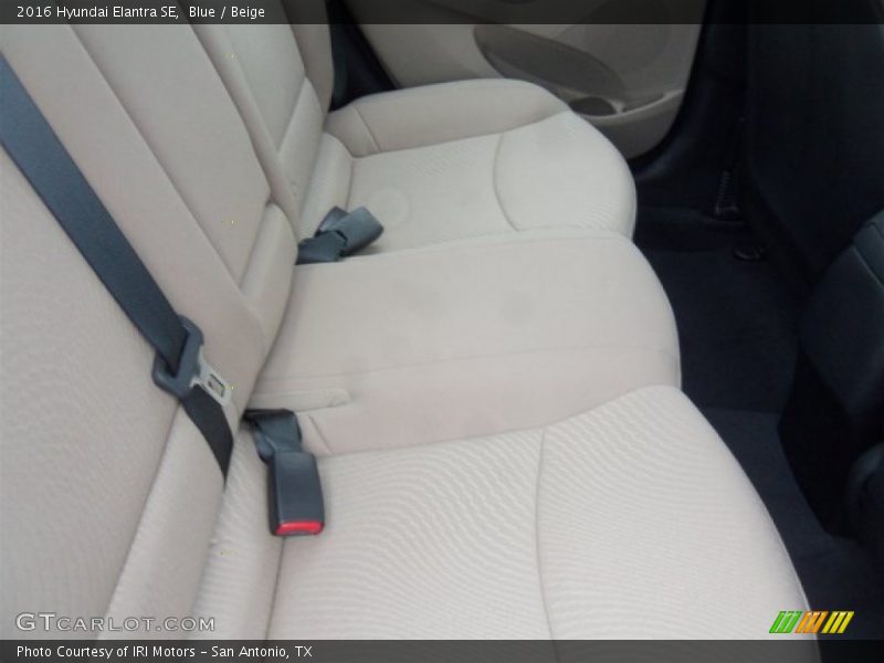 Blue / Beige 2016 Hyundai Elantra SE