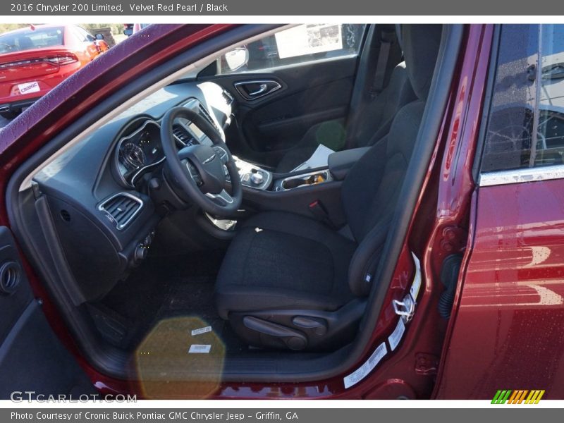 Velvet Red Pearl / Black 2016 Chrysler 200 Limited