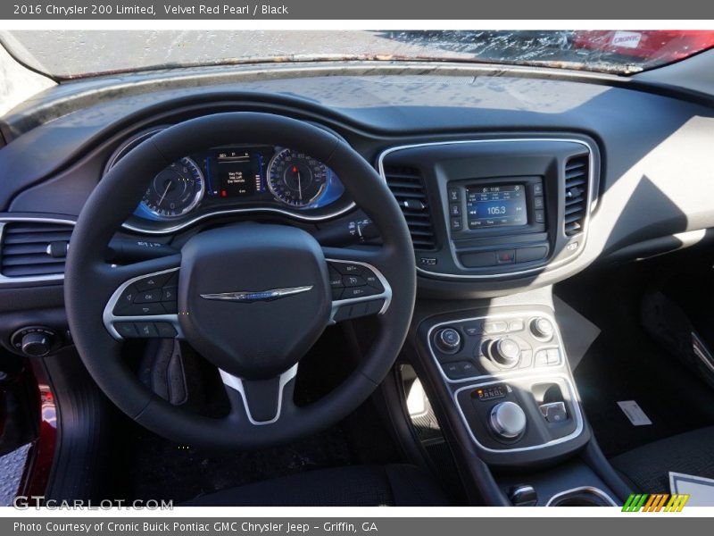 Velvet Red Pearl / Black 2016 Chrysler 200 Limited