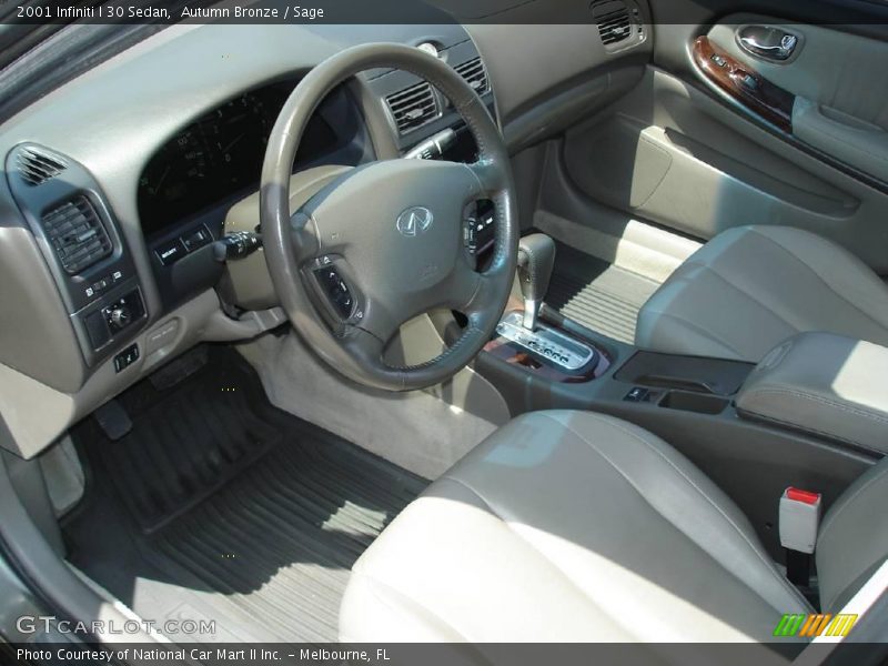 Autumn Bronze / Sage 2001 Infiniti I 30 Sedan