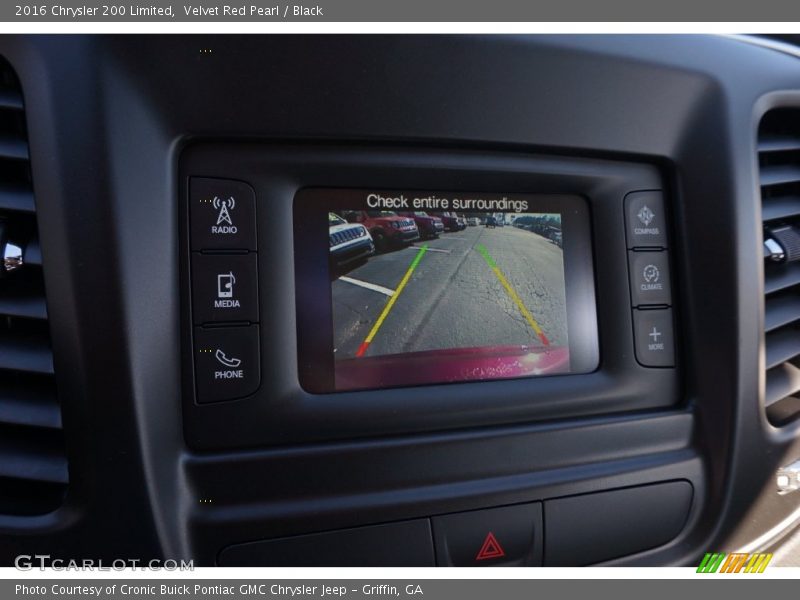 Velvet Red Pearl / Black 2016 Chrysler 200 Limited