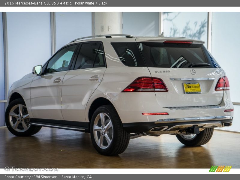 Polar White / Black 2016 Mercedes-Benz GLE 350 4Matic
