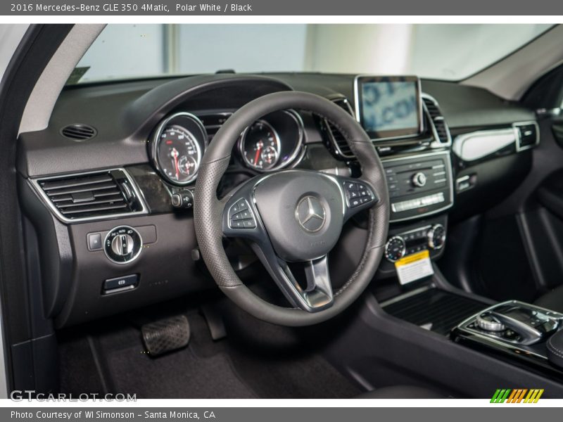 Polar White / Black 2016 Mercedes-Benz GLE 350 4Matic