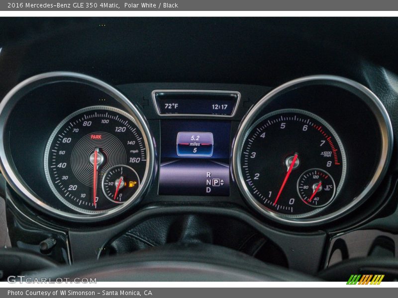 Polar White / Black 2016 Mercedes-Benz GLE 350 4Matic