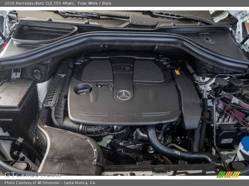 Polar White / Black 2016 Mercedes-Benz GLE 350 4Matic