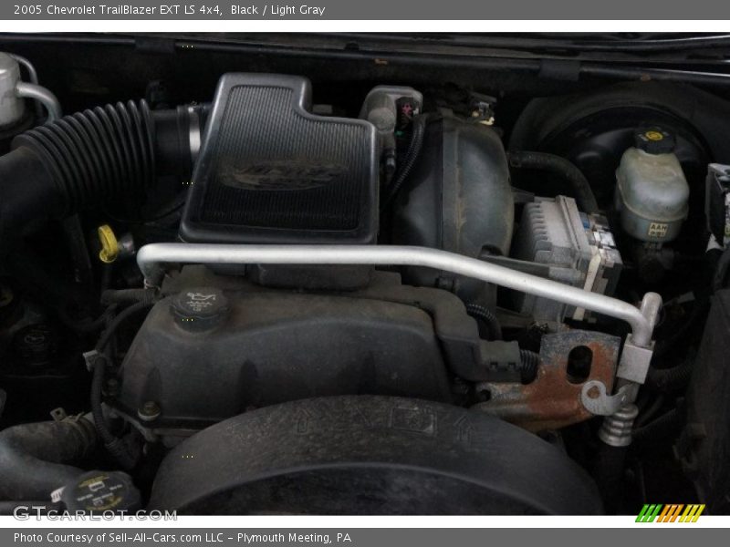 Black / Light Gray 2005 Chevrolet TrailBlazer EXT LS 4x4