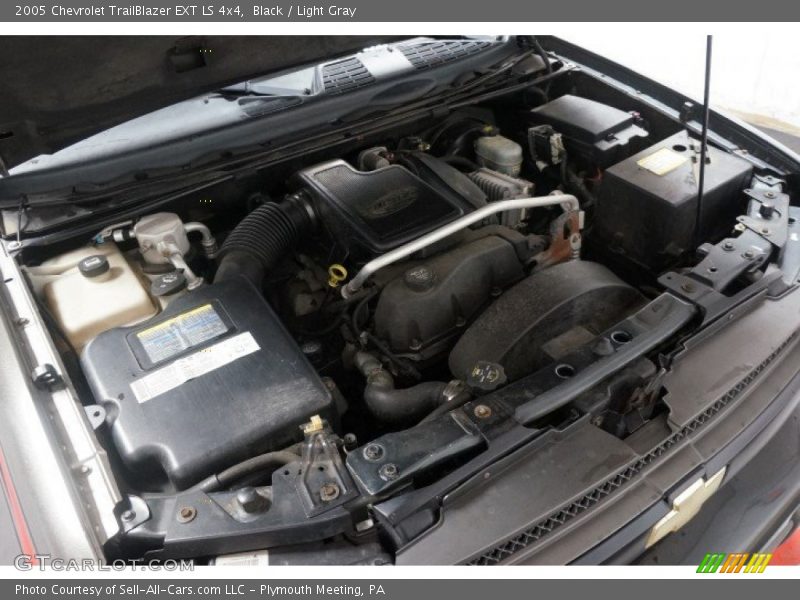 Black / Light Gray 2005 Chevrolet TrailBlazer EXT LS 4x4