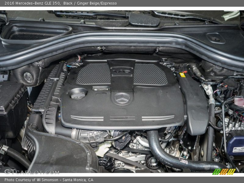 Black / Ginger Beige/Espresso 2016 Mercedes-Benz GLE 350