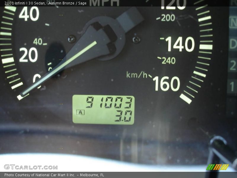 Autumn Bronze / Sage 2001 Infiniti I 30 Sedan