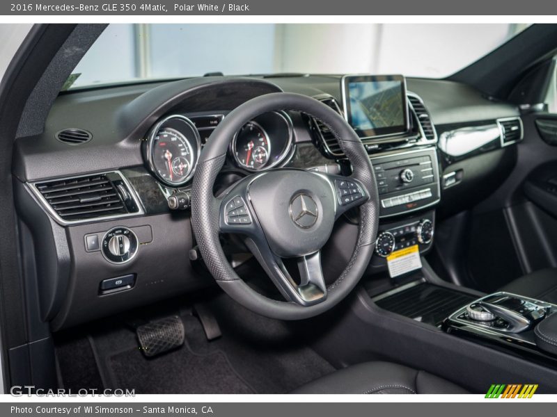 Polar White / Black 2016 Mercedes-Benz GLE 350 4Matic