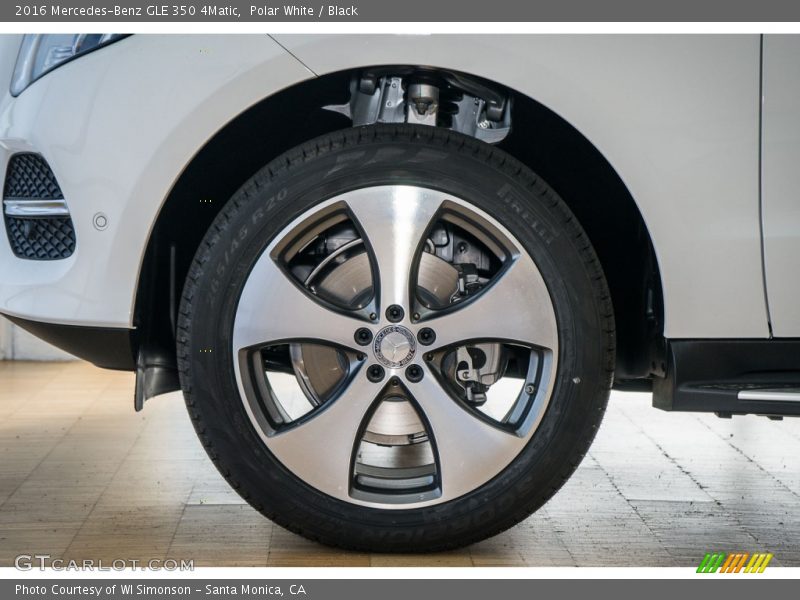 Polar White / Black 2016 Mercedes-Benz GLE 350 4Matic