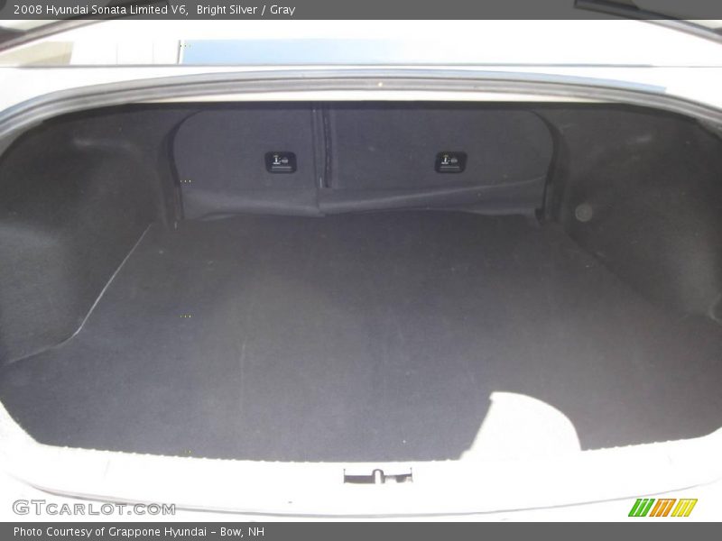 Bright Silver / Gray 2008 Hyundai Sonata Limited V6
