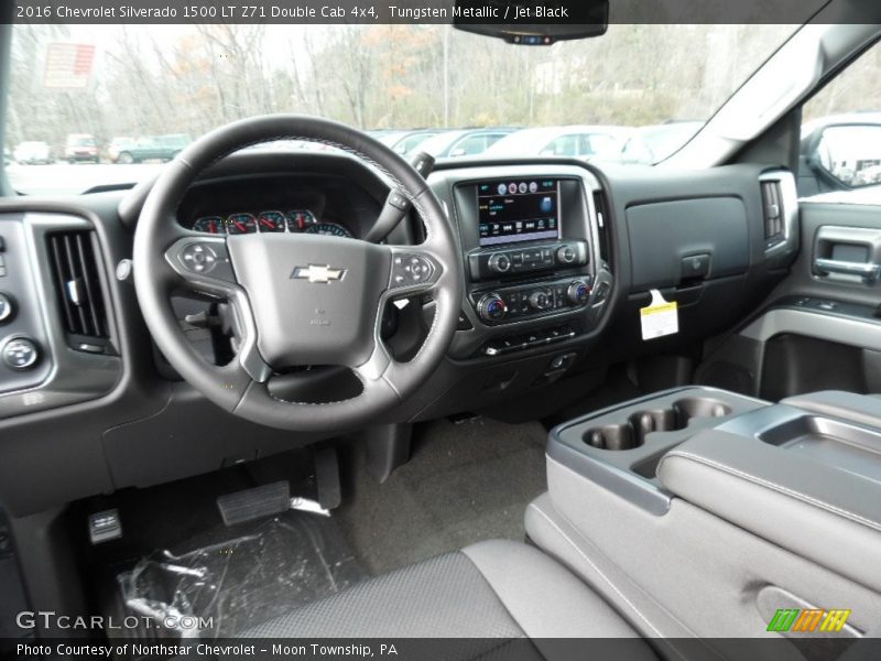 Tungsten Metallic / Jet Black 2016 Chevrolet Silverado 1500 LT Z71 Double Cab 4x4