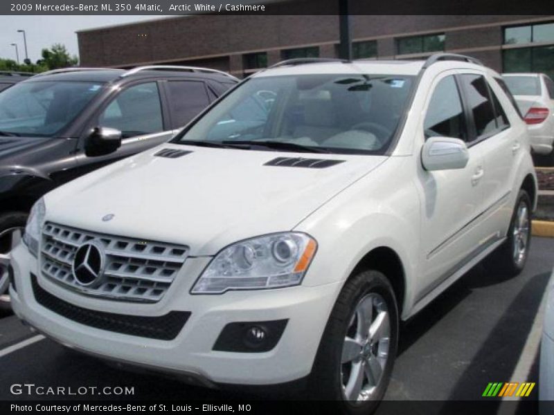 Arctic White / Cashmere 2009 Mercedes-Benz ML 350 4Matic
