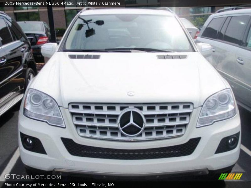 Arctic White / Cashmere 2009 Mercedes-Benz ML 350 4Matic