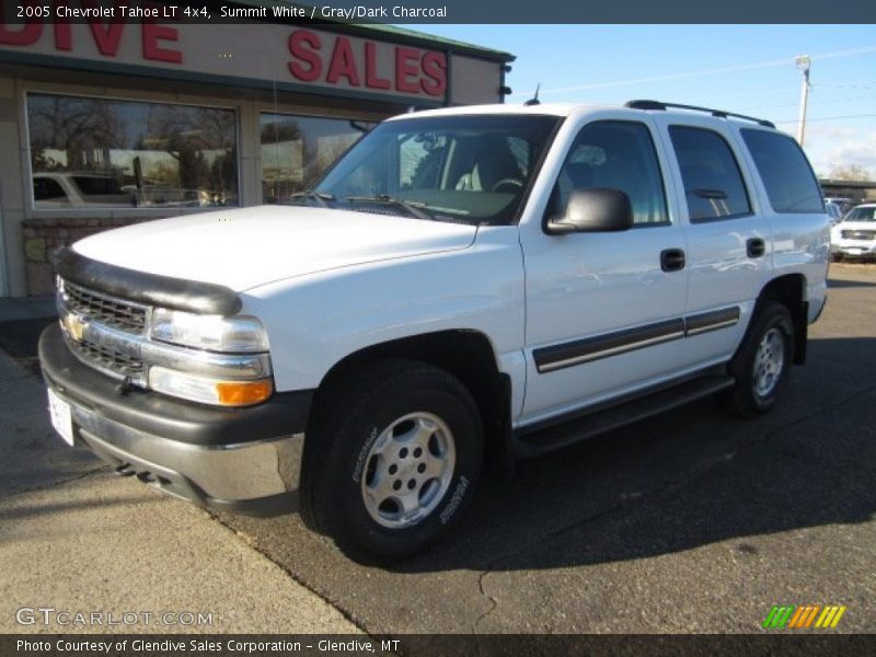 Summit White / Gray/Dark Charcoal 2005 Chevrolet Tahoe LT 4x4