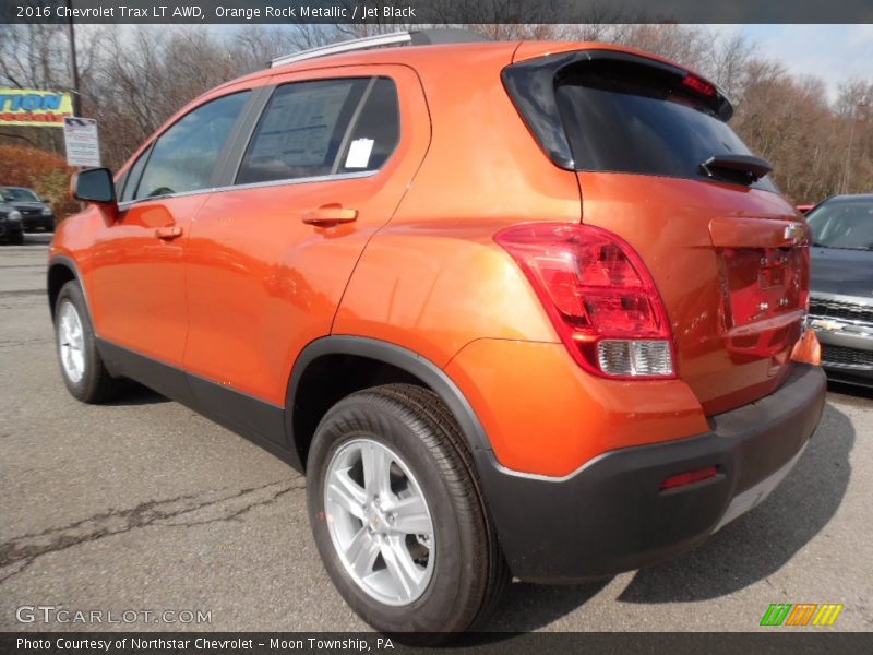  2016 Trax LT AWD Orange Rock Metallic